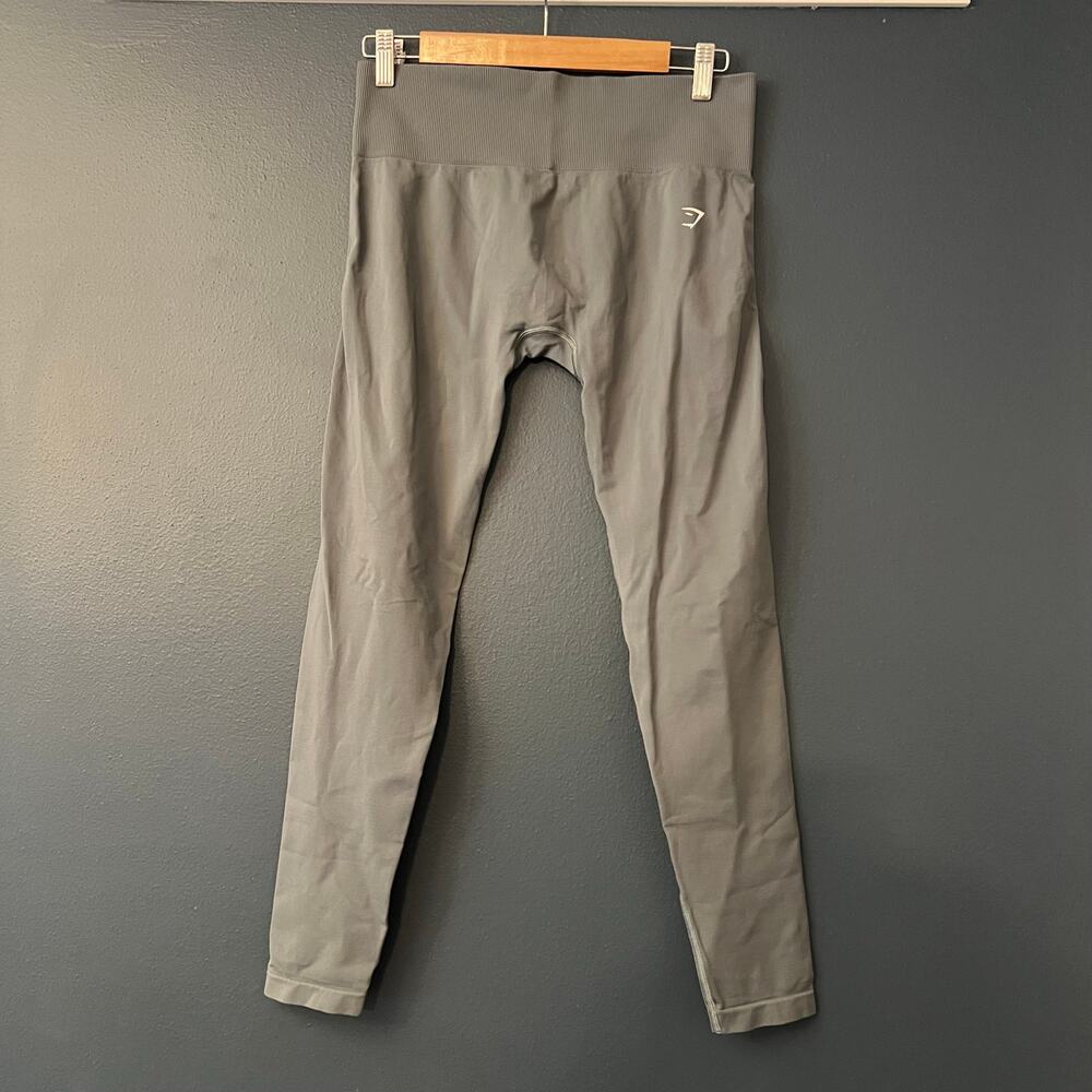 Gymshark gray leggings Everyday Seamless size large